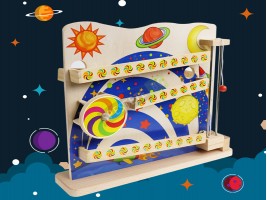 Образователна дървена игра с топчета-foto2