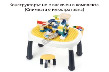 Детска двустранна масичка-foto2