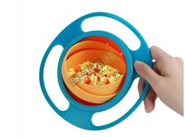 Неразливаща се детска купа за хранене-foto4