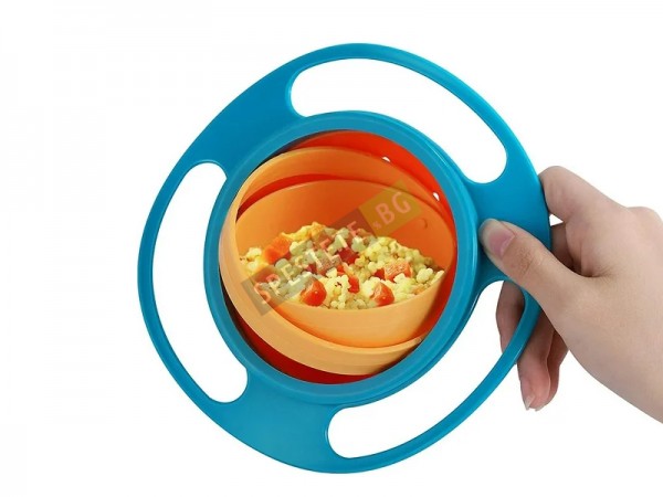 Неразливаща се детска купа за хранене
