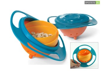 Неразливаща се детска купа за хранене-foto2