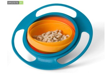 Неразливаща се детска купа за хранене-foto4