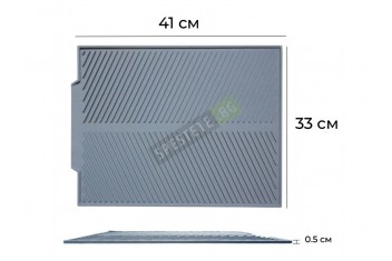 Антибактериален силиконов сушилник за съдове-foto5