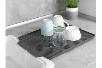 Антибактериален силиконов сушилник за съдове-foto2