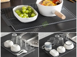 Антибактериален силиконов сушилник за съдове-foto3