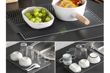 Антибактериален силиконов сушилник за съдове-foto3