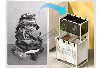 Етажерка с кошове за разделно пране-foto2