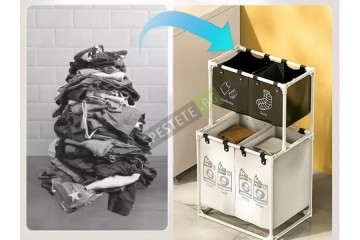 Етажерка с кошове за разделно пране-foto2