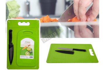 Комплект 2бр. кухненски дъски и нож-foto2