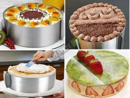 Комплект 3бр. регулируеми форми за печене-foto2