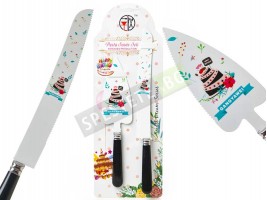 Комплект за рязане и сервиране на сладкиши-foto2