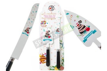 Комплект за рязане и сервиране на сладкиши-foto2