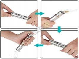 Метална механична преса за черен пипер и сол-foto5