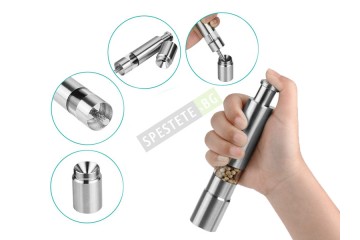 Метална механична преса за черен пипер и сол-foto4