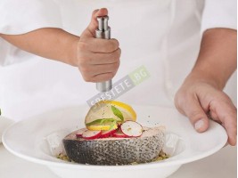 Метална механична преса за черен пипер и сол-foto2