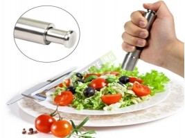 Метална механична преса за черен пипер и сол-foto3