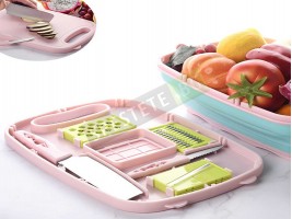 Мултифункционално сгъваемо кухненско ренде-foto2