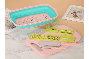 Мултифункционално сгъваемо кухненско ренде-foto3