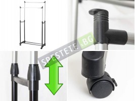 Подвижен сушилник за дрехи-foto3