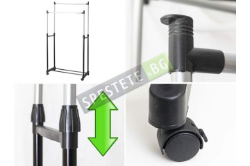 Подвижен сушилник за дрехи-foto3