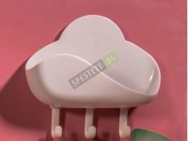 Самозалепяща се сапунерка за стена Самозалепяща се сапунерка за стена