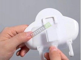 Самозалепяща се сапунерка за стена-foto3