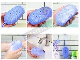 2бр. Силиконова гъба за баня-foto5