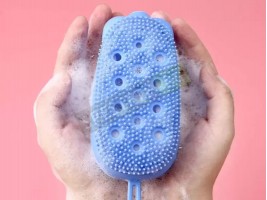 2бр. Силиконова гъба за баня-foto7