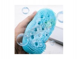 2бр. Силиконова гъба за баня-foto4