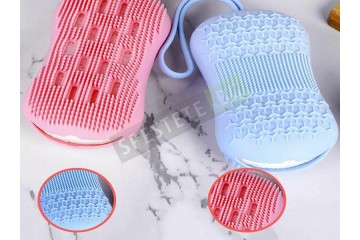 2бр. Силиконова гъба за баня-foto3