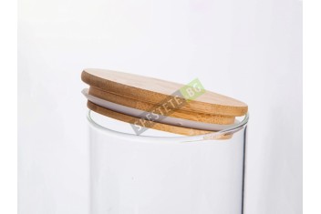 Стъклен буркан с капак-foto3