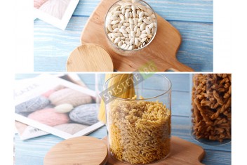 Стъклен буркан с капак-foto2