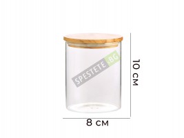 Стъклен буркан с капак-foto5