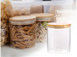 Стъклен буркан с капак