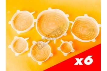 Комплект 6бр. силиконови капаци-foto2