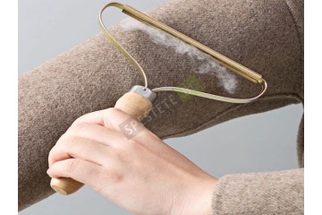 Метална четка за почистване на мъхчета и косми-foto3