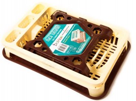 Пластмасов сушилник за чинии на 2 нива-foto2