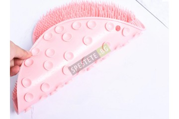 Силиконова изтривалка за баня 3в1-foto3