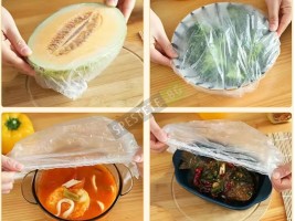 100бр. Пликове за храна с ластик-foto2