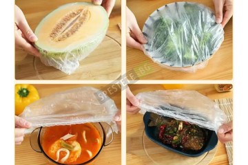 100бр. Пликове за храна с ластик-foto2