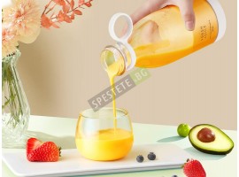 Бутилка блендер с презареждаща батерия-foto2