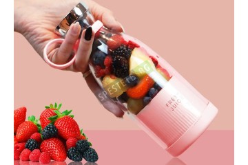 Бутилка блендер с презареждаща батерия-foto4