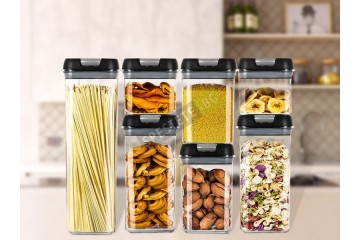 Комплект 7бр. контейнери с капак-foto2