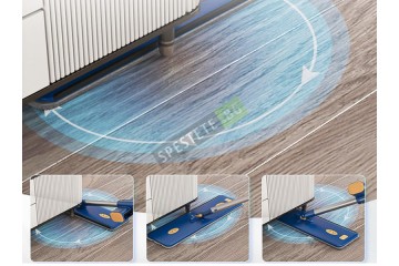 Комплект правоъгълен моп с кофа-foto3