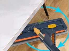 Комплект правоъгълен моп с кофа-foto2