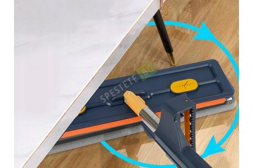 Комплект правоъгълен моп с кофа-foto2