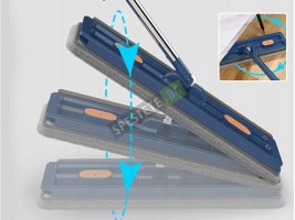 Комплект правоъгълен моп с кофа-foto4