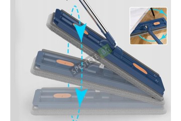 Комплект правоъгълен моп с кофа-foto4