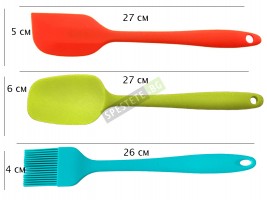Комплект силиконови прибори за готвене-foto7
