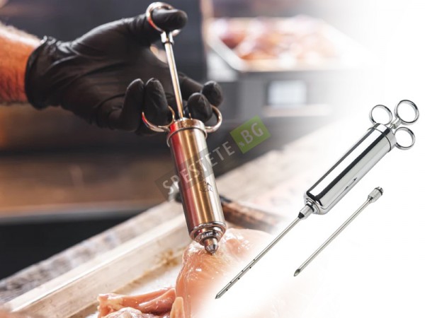 Марината инжектор за месо Марината инжектор за месо